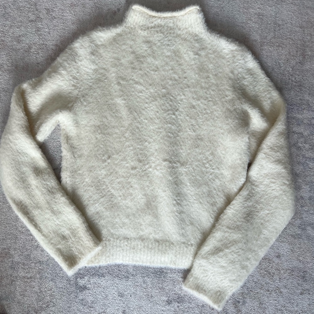Universal Thread Soft Cream Turtleneck Sweater - image 1